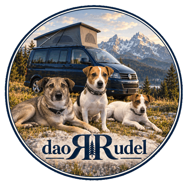 Roadrudel Logo mit Busti, Wally, Buddy und Haven